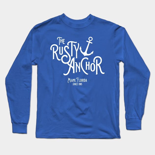 The Rusty Anchor Long Sleeve T-Shirt by Madrock Power